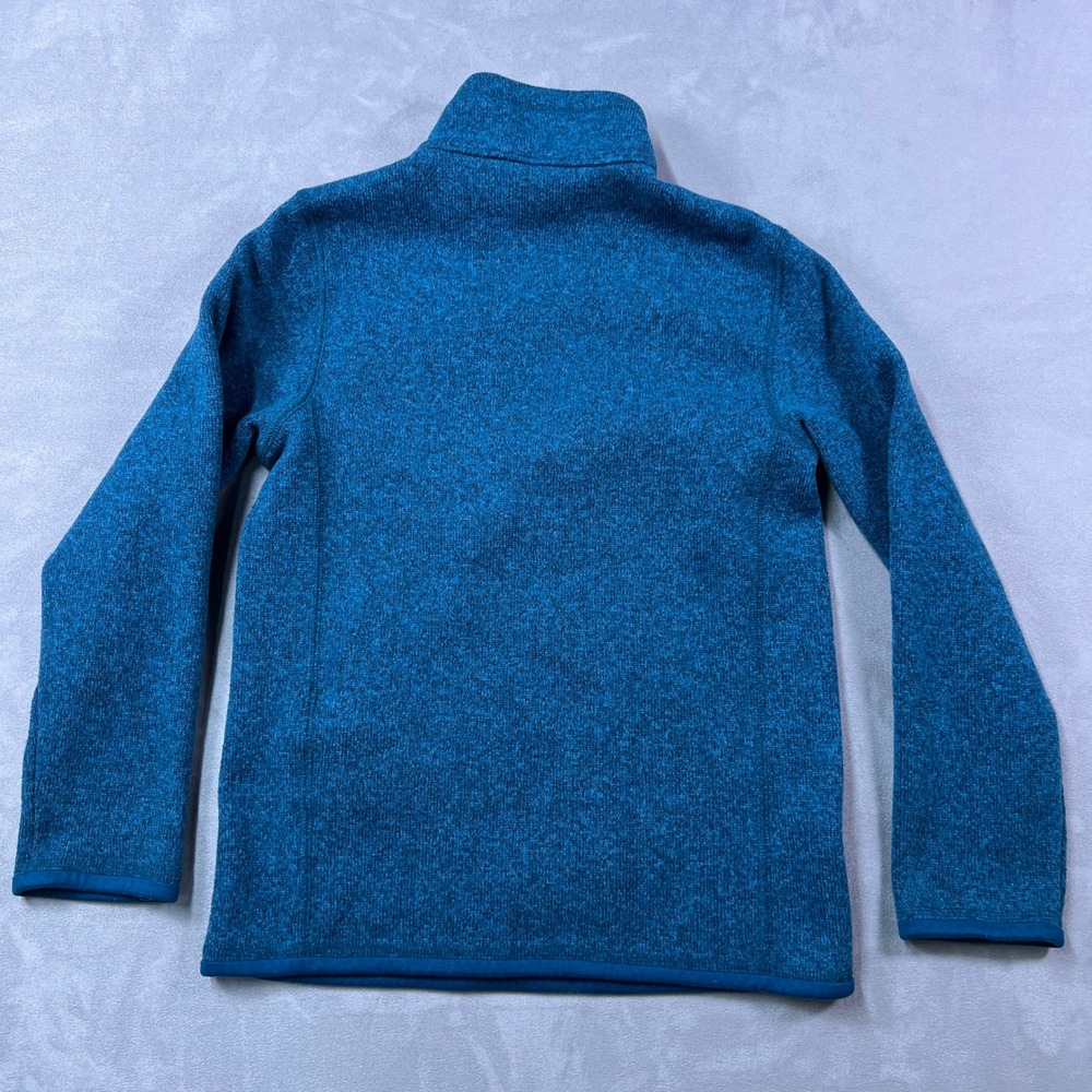Patagonia Better Sweater 1/4 Quarter Zip Pullover Women‎ M Blue Fleece Outdoor - Picture 2 of 8